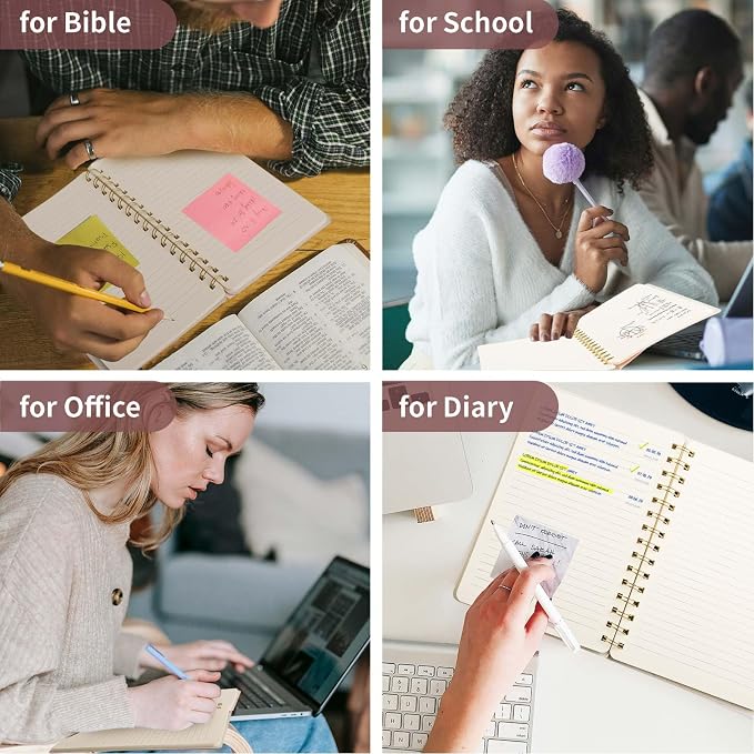 Spiral Notebook-5.75" x 8.125" College Ruled Journal - Image 8