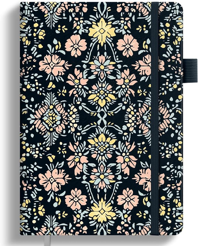 Taja Pretty Lined Journal for Women, Aesthetic Cute Hardcover Leather Journal - Image 8