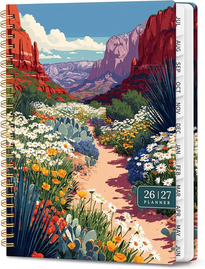Planner 2026-2027, Monthly and Weekly Academic Planner July 2026 by Zotia