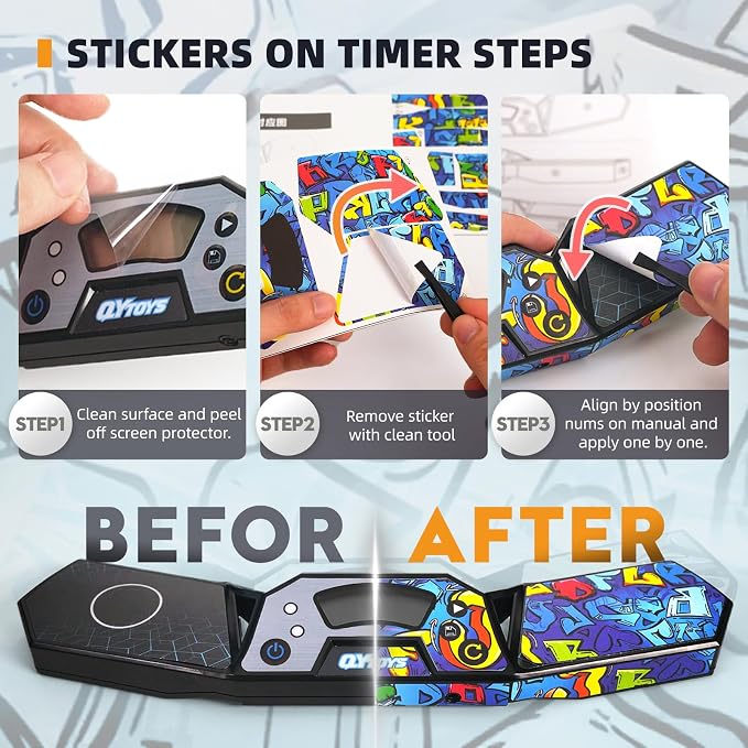 Professional Speed Cube Timer, Touch Control Timer - Image 2