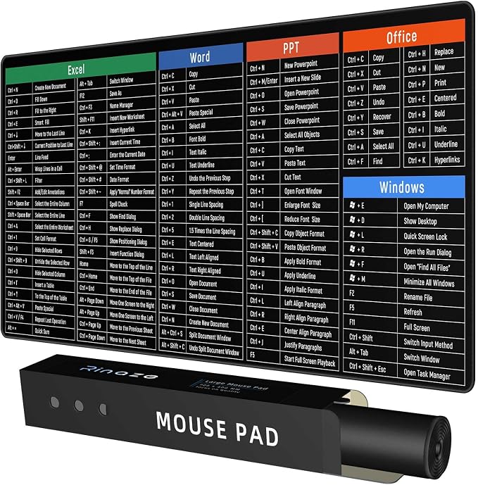 Rinaze Large Mouse Pad Desk Mat by Rinaze