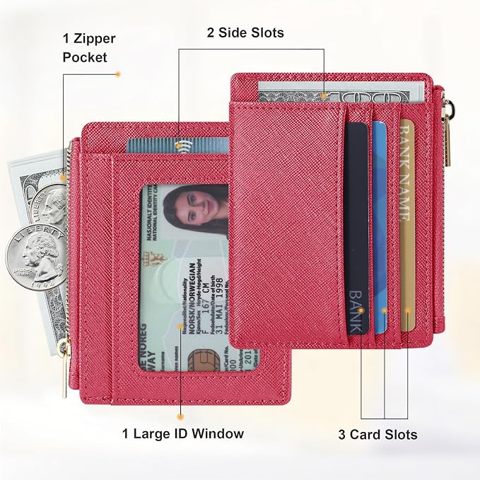 Sodsay Card Case Slim Front Pocket Wallet - Image 2