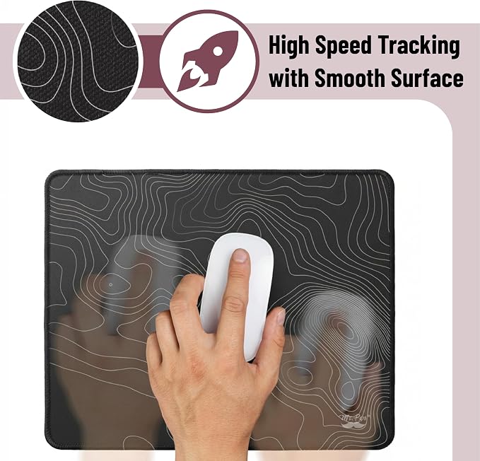 Mr. Pen- Mouse Pad, 12.5"x 10.5", 2 Pack, Anti-Slip Rubber Base - Image 4