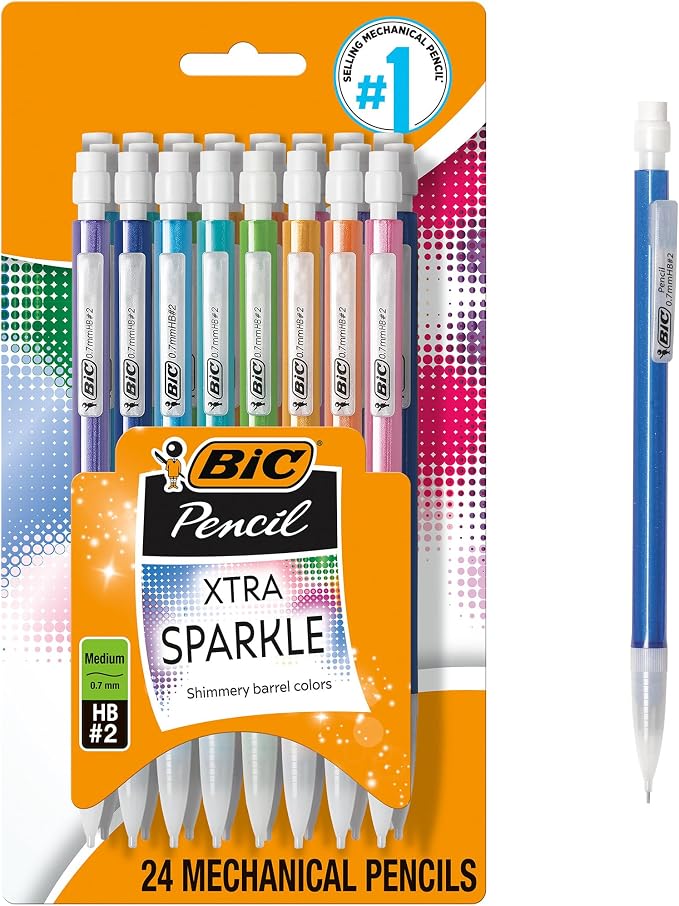 BIC Xtra-Sparkle Number 2 Mechanical Pencils by BIC