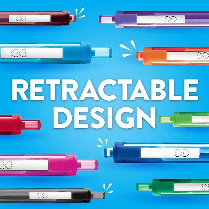 Paper Mate InkJoy 300RT Retractable Ballpoint Pens, Medium Point, Journaling - Image 6