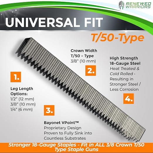 T50 Galvanized Staples - Image 5