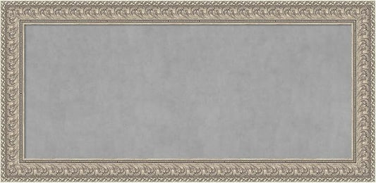 Amanti Art Silver Framed Magnetic Board 27x55 Oversize Vision Board by AmantiArt