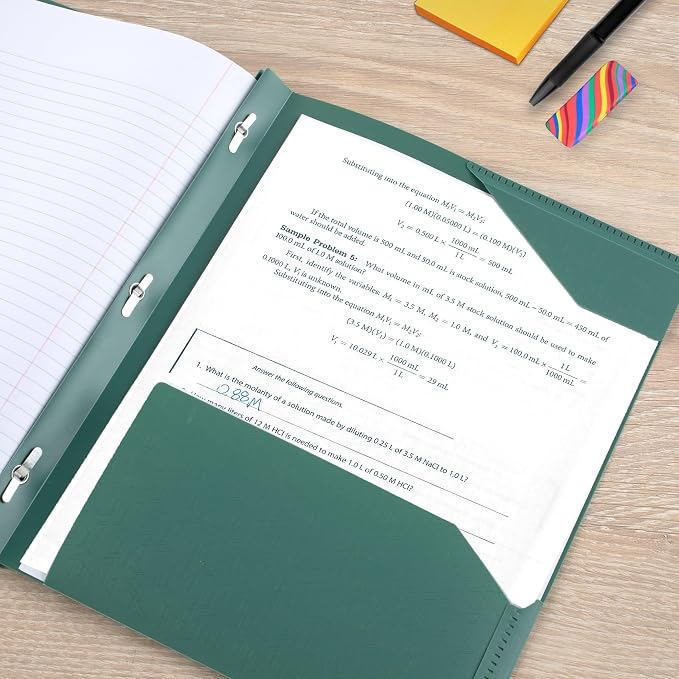 Five Star 2-Pocket Plastic Folder - Image 5