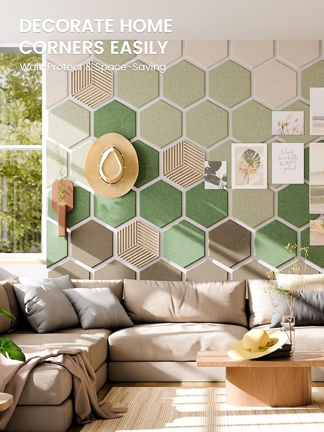 Fluxynara Hexagon Cork Board Alternative - Image 5