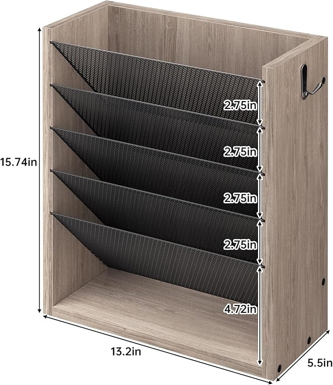Creso hom Mail Organizer Wall Mounted, Mail Sorter - Image 3
