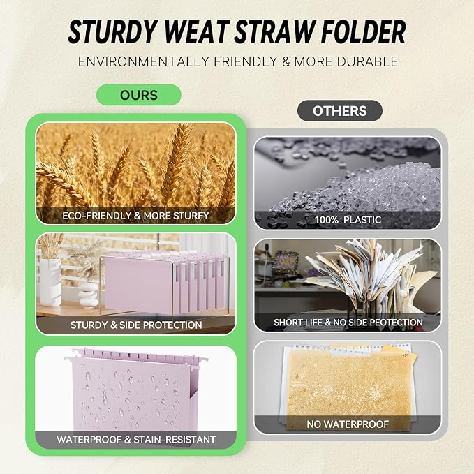 XINGIA Legal Size Hanging File Folders, Legal Hanging File Folders - Image 6
