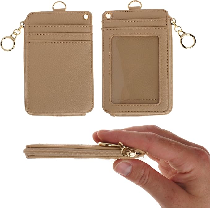 Mondo Designs 2-in-1 ID Badge Holder & Lanyard Wallet - Image 2