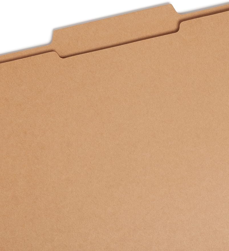 Smead File Folder, Reinforced 2/5-Cut Tab Right of Center, Guide Height - Image 2