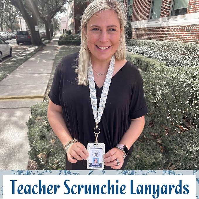 Gilprop Scrunchie Teacher Lanyards - Image 7
