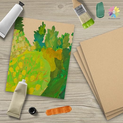 Mat Board Center, 50 Corrugated Cardboard Sheets 11x14 Inches Flat Card Board - Image 7