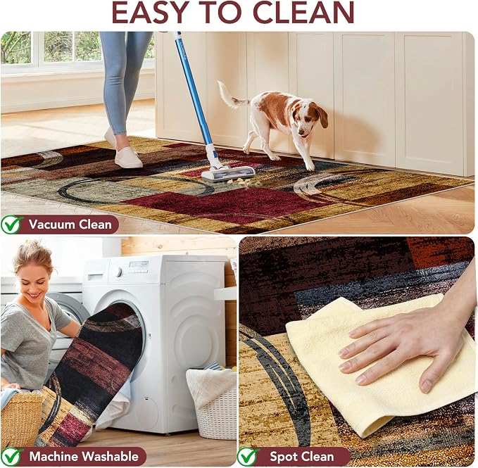 Office Chair Mat for Hardwood Floor&Tile Floor, Under Desk Rug for Rolling - Image 6