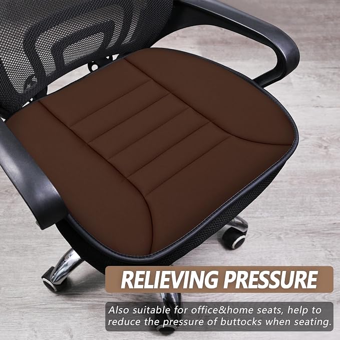 MYFAMIREA Car Seat Cushion Pad 1.2" Thick Comfort Protector - Image 5