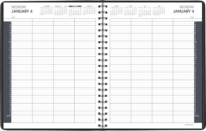 AT-A-GLANCE 2027 Appointment Book Planner, Daily Group Planner, 8.5" x 11" - Image 8