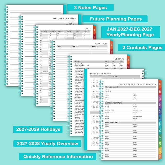 2027 Weekly Appointment Book & Planner - Image 6