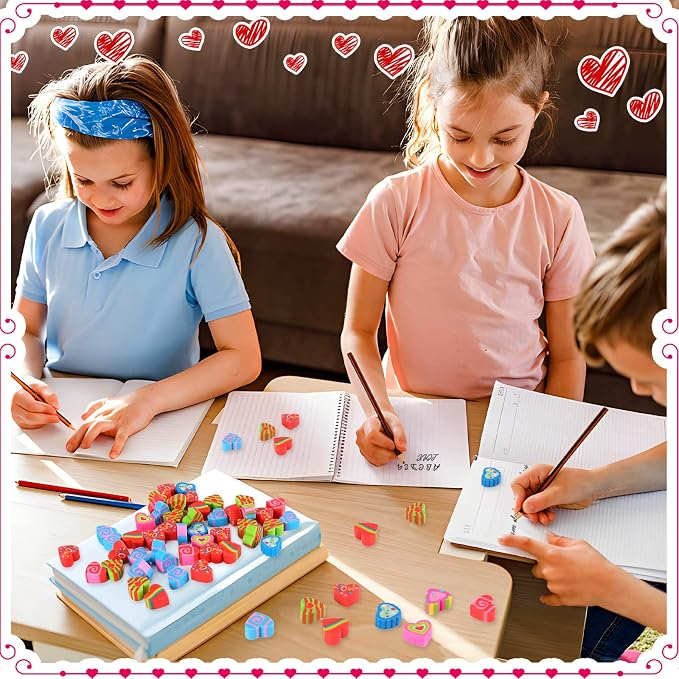 JUNEBRUSHS Erasers for Kids Bulk - Image 3