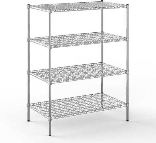 Regal Altair 24" Deep x 42" Wide x 54" Height Wire Shelving Kit | 4-Tier | NSF by Regal+Altair