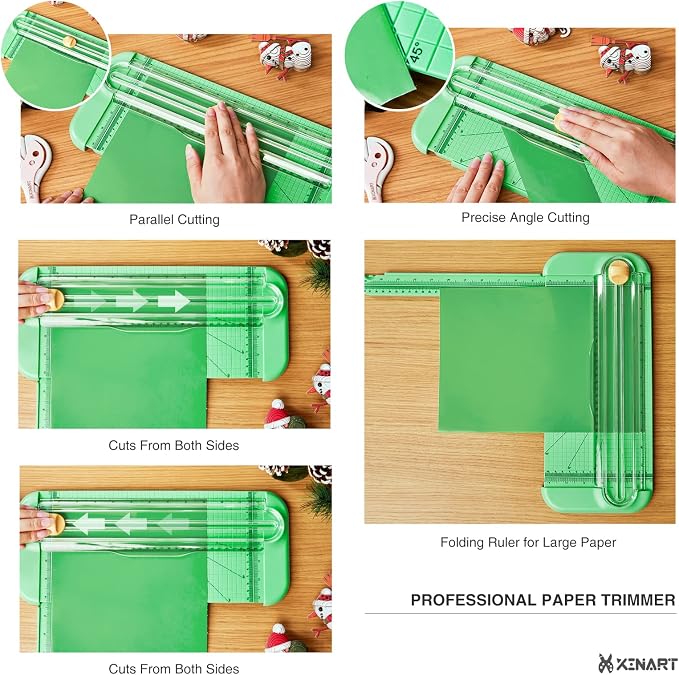 Xinart Paper Trimmer Tool Set A4 Craft Paper Cutter Weeding Tool Set Craft - Image 2