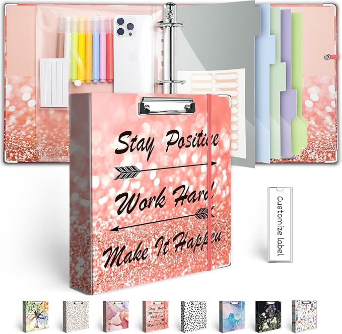 3 Ring Binder 2 Inch, Three Ring Binders Organizer by BVSSX