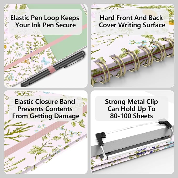 Clipboard Folder with Notepad Refillable Lined - Image 6