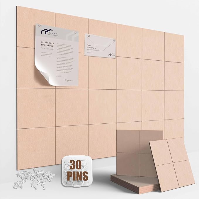 Large Felt Cork Board Alternative by TSJHOME
