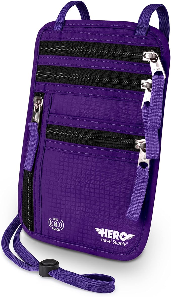 HERO Neck Wallet by HeroTravelSupply