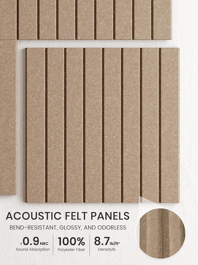 Bumusty Large Cork Board Alternative-36 x 24" Felt Bulletin Board Tiles - Image 3