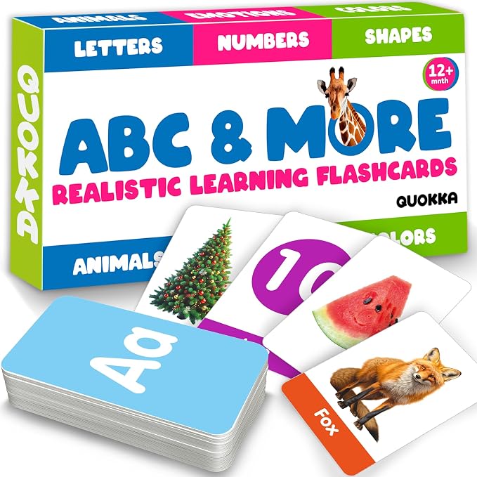 QUOKKA ABC Learning Flash Cards by QUOKKA
