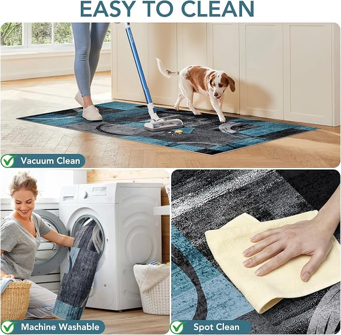 Office Chair Mat for Hardwood Floor&Tile Floor, Under Desk Rug for Rolling - Image 6