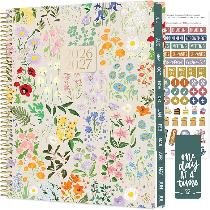 bloom daily planners 2026-2027 Planner 13 Month Academic Year Organizer by bloomdailyplanners