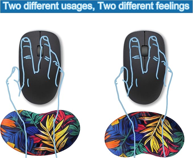BRILA Ergonomic Memory Foam Mouse Wrist Rest Support Pad Cushion - Image 2