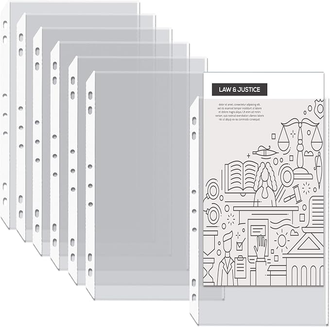 GOLD SEAL 100/Box Legal Size Clear Heavyweight Poly Sheet Protectors, 8.5" x 14" - Image 6