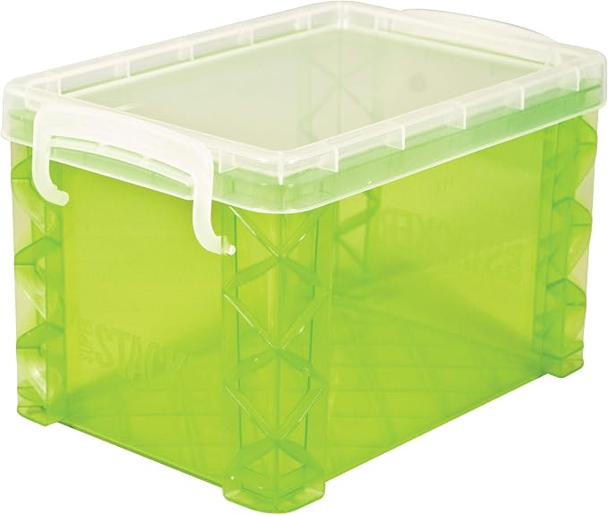 Super Stacker Index Card Box, 4 x 6 Inch Index Cards File Box, Note Holder - Image 4