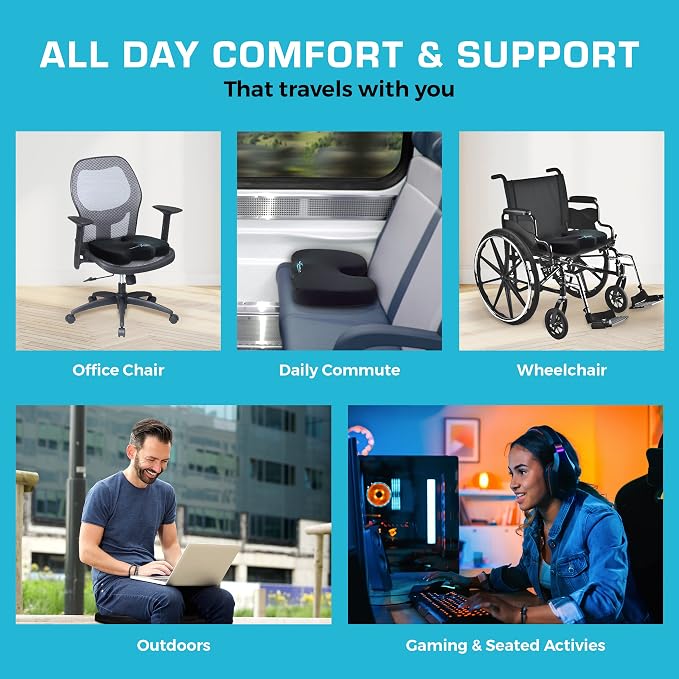 Xtreme Comforts Seat Cushions | Office Chair Cushions - Image 5