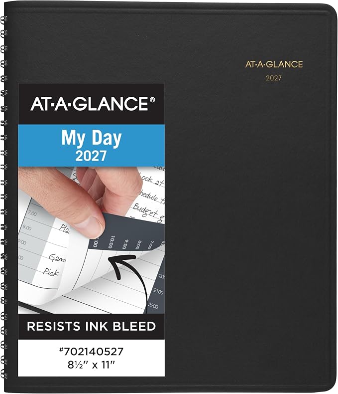 AT-A-GLANCE 2027 Appointment Book Planner, 8.5" x 11" by AT-A-GLANCE
