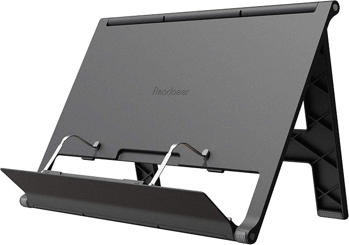 Readaeer Portable Book Stand Free Angle Adjustable Book Holder - Image 9