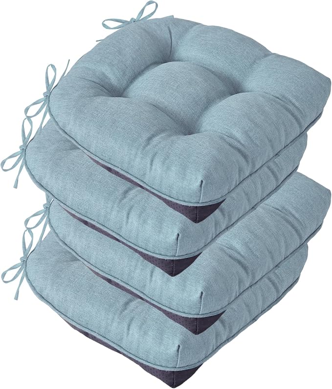 IASEAHK Chair Cushions for Dining Chairs, Seat Cushions for Kitchen Chairs by IASEAHK