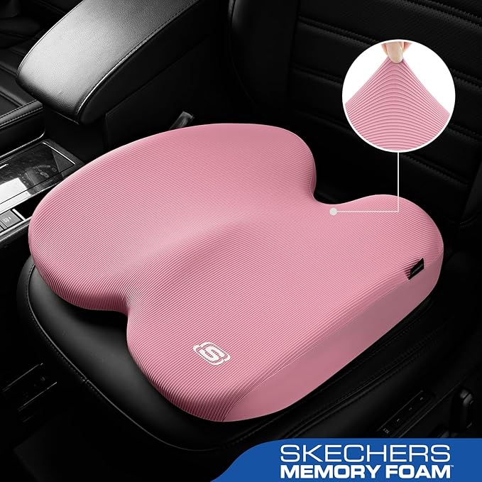 Skechers Seat Cushion, Ergonomic Memory Foam Cushion - Image 2