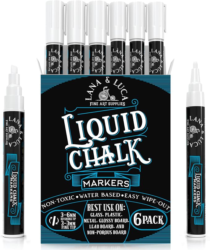 Liquid Chalk Marker Pen by LANA+%26+LUCA