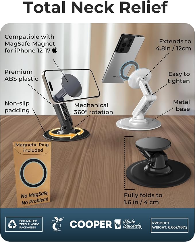 COOPER Mag360, Desktop MagSafe Stand - Image 6
