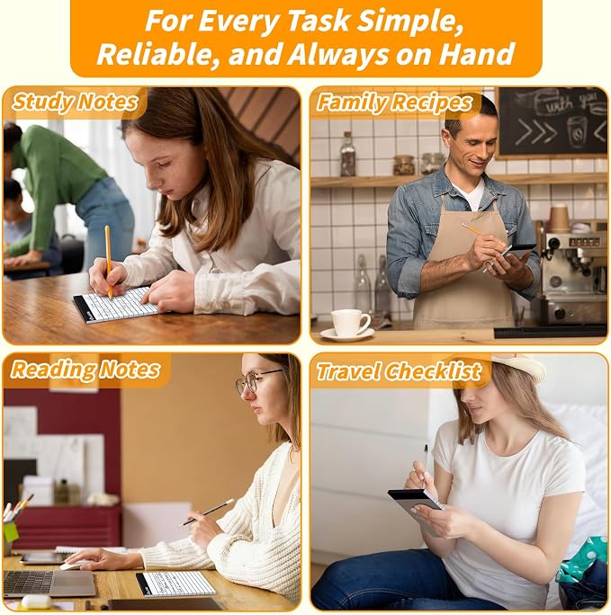 Oleitodh 4x6 Notepads – 48 Pack White Memo Pads Small Writing Pads - Image 7