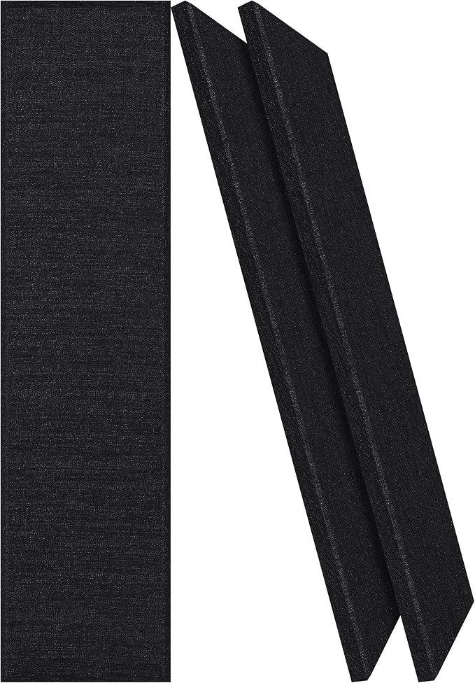 BUBOS 2 PCS Acoustic Panels, 47.2''x11.8'' Fabric Soundproof Wall Panels by BUBOS