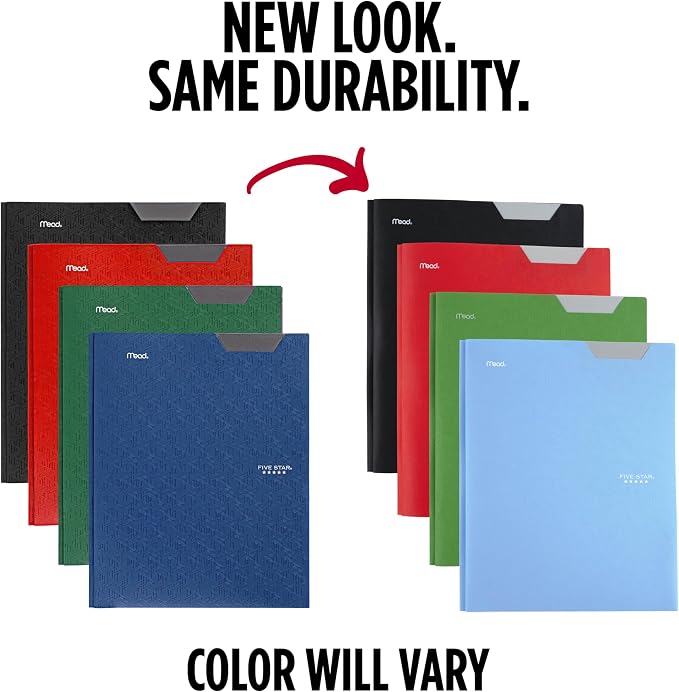 Five Star 2-Pocket Plastic Folder - Image 2