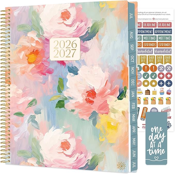 bloom daily planners 2026-2027 Academic Year Day Planner by bloomdailyplanners