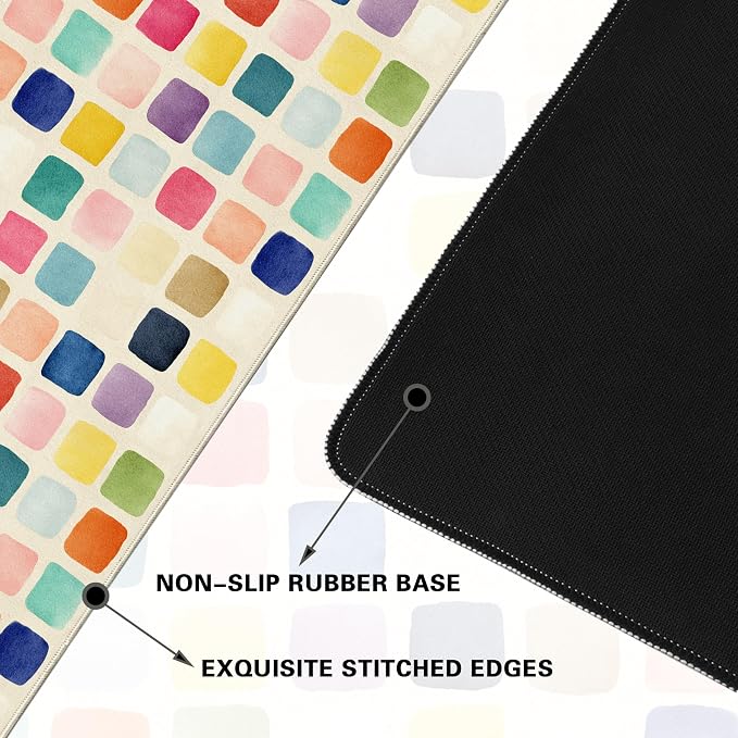 Desk Cover Mat, XXL Large Mouse Pad, Computer Laptop Cute Mat Desk Decor - Image 4
