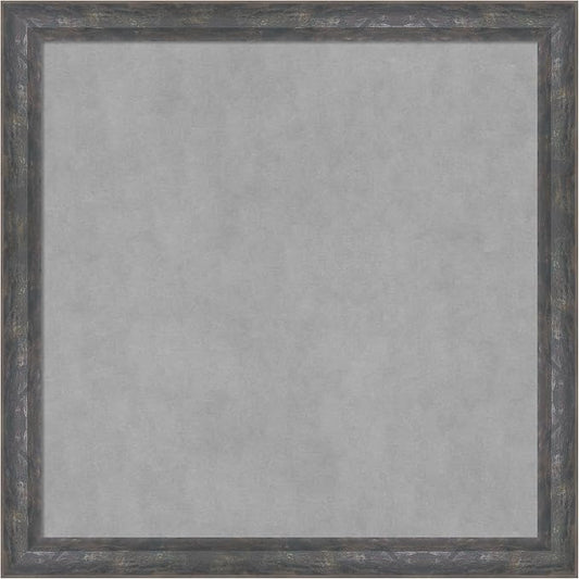 Amanti Art Grey Framed Magnetic Board 27x27 Medium Vision Board by AmantiArt